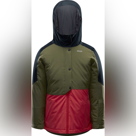 [Y12] Orage Lola Girls Jacket 2020 Two-Tone Hooded - Picture 1 of 10